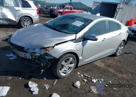 2017 Chevrolet Volt Lt из США, поврежденный, VIN 1G1RA6S59HU154574
